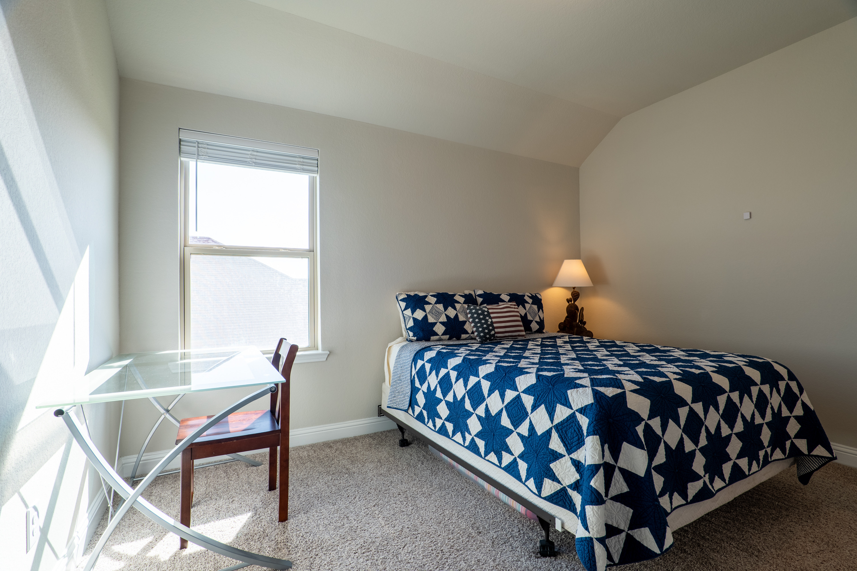 Third bedroom, with walk-in closet.