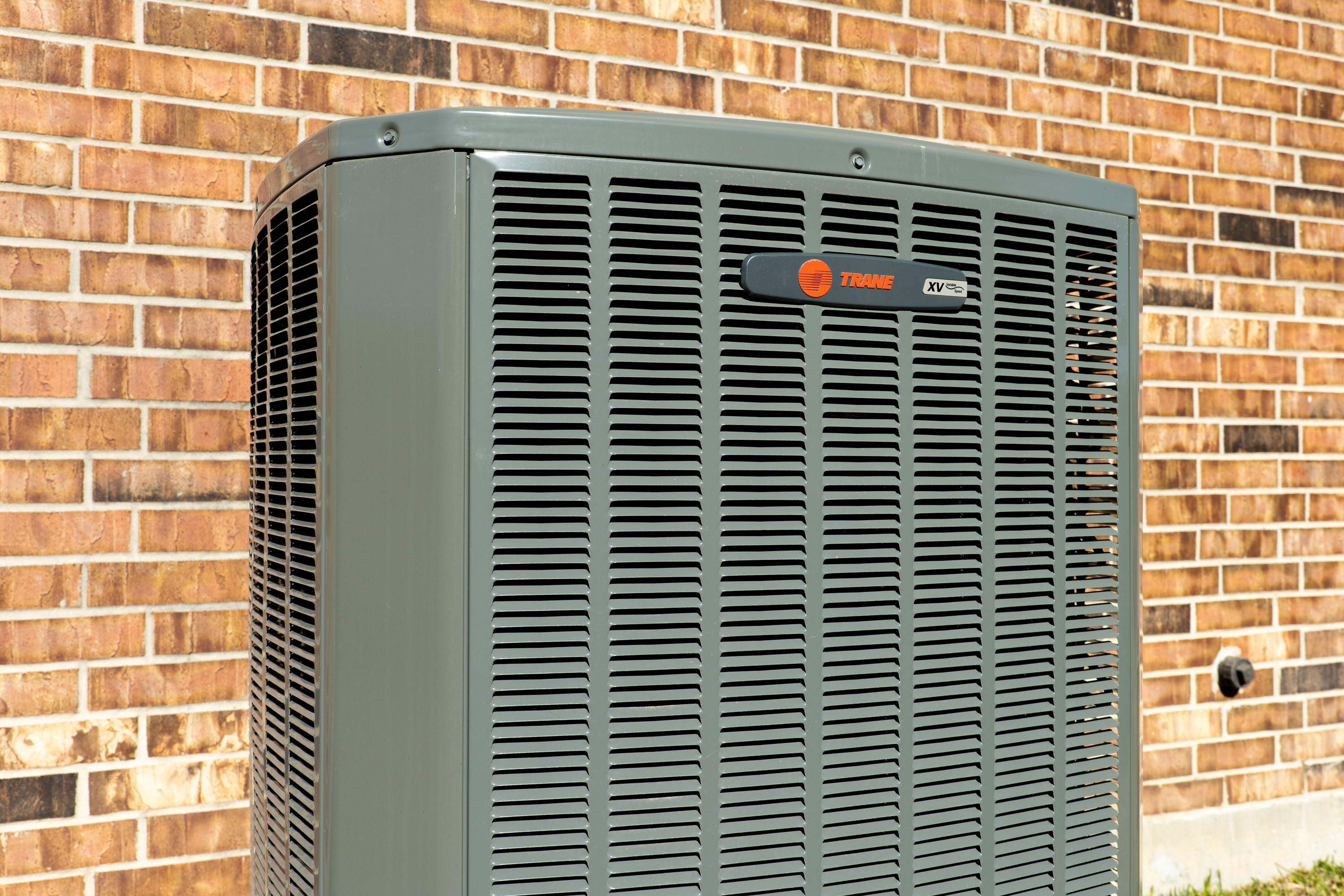 5-ton Trane XV18 variable-speed condenser, 18 SEER2, ENERGY STAR certified.